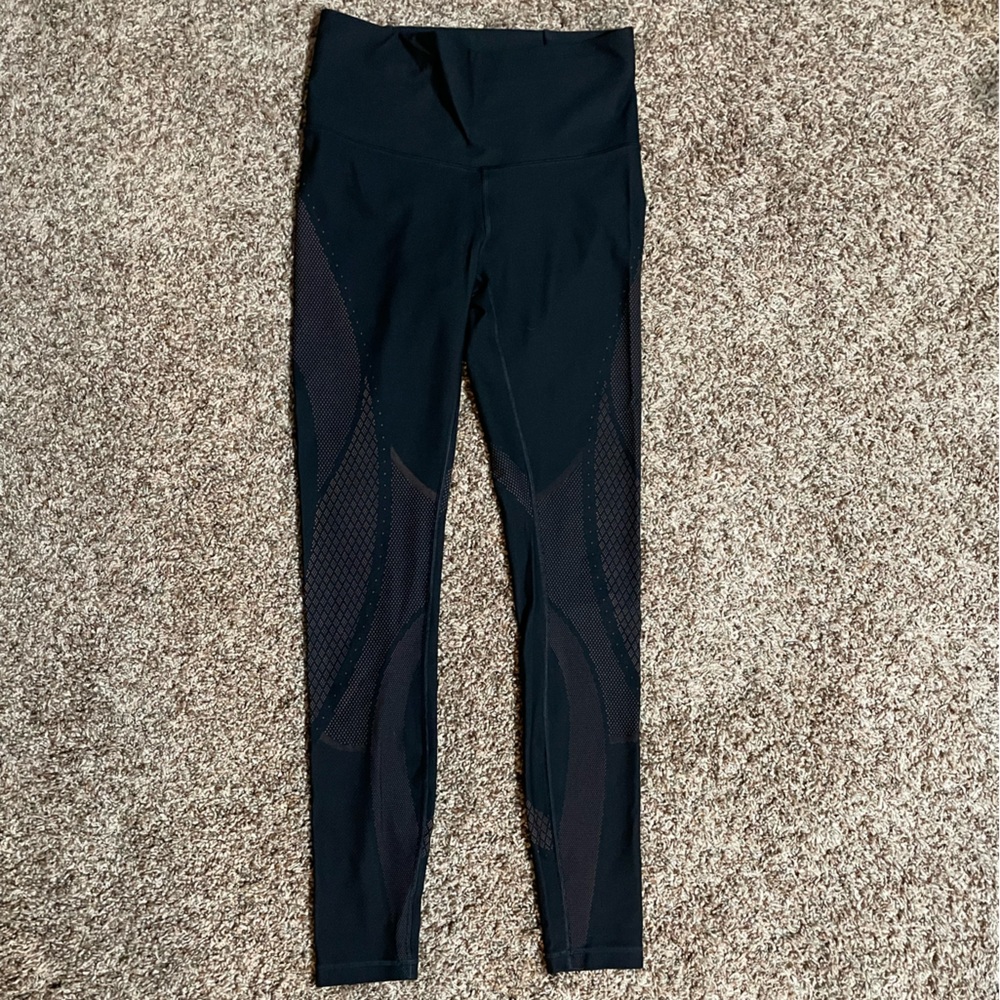Lululemon Athletica Mapped Out High-Rise Tight 28” Black/Ancient Copper, Size 8